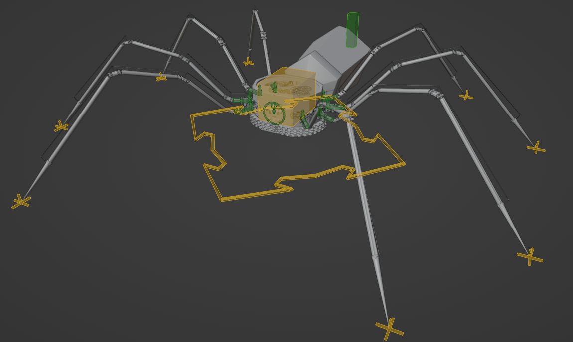 rig de l'araignée monde